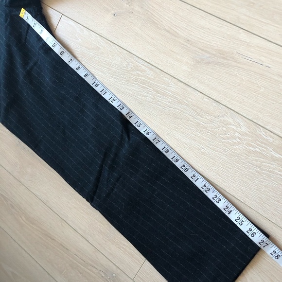 Uniqlo Ines de la Fressange Wool Blend Pinstripe Pants Size 6 - Picture 5 of 12
